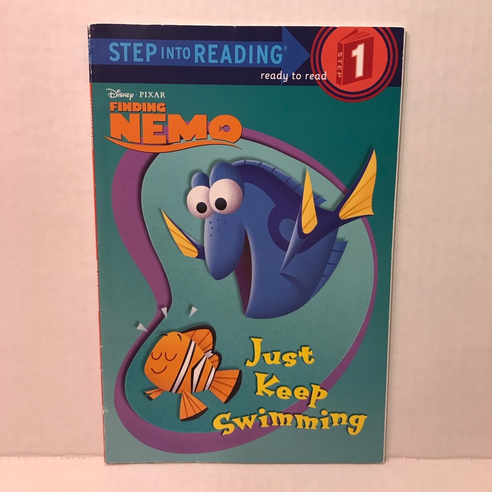 💛$2💛 Just Keep Swimming - Disney Pixar Finding Nemo book